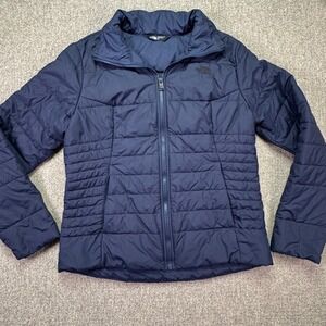 The North Face Tamburello 2 Jacket Women's Large Navy‎ Blue Quilted Puffer EUC